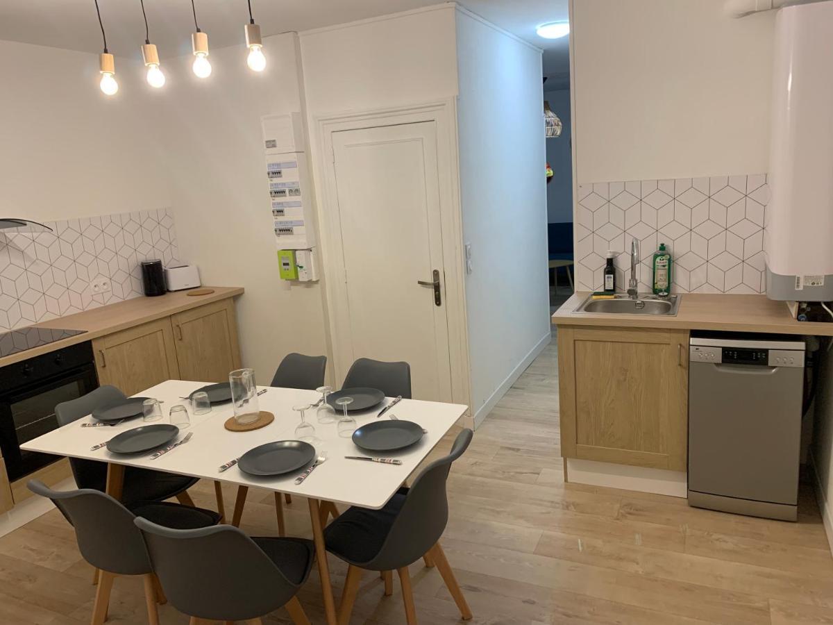 L Effet Mer 70M2 Avec 2 Chambres Doubles Avec Parking 1 Voiture Gratuit, Netflix Disney Plus Disponible Lits Faits A L Arrive Serviettes De Toilettes Fournies 디에프 외부 사진